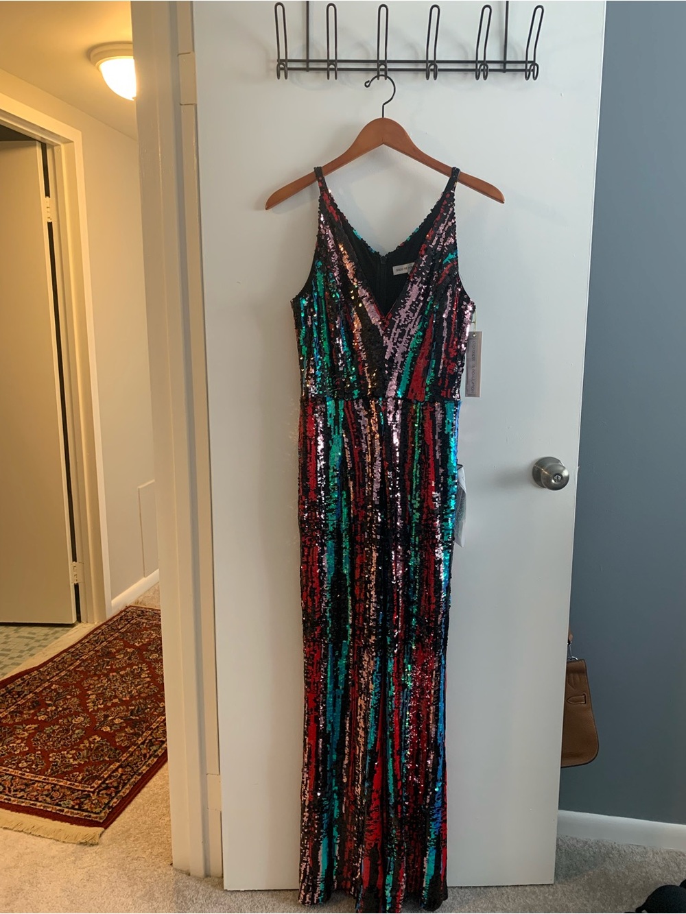 Dress the Population Charlie Sequin Jumpsuit